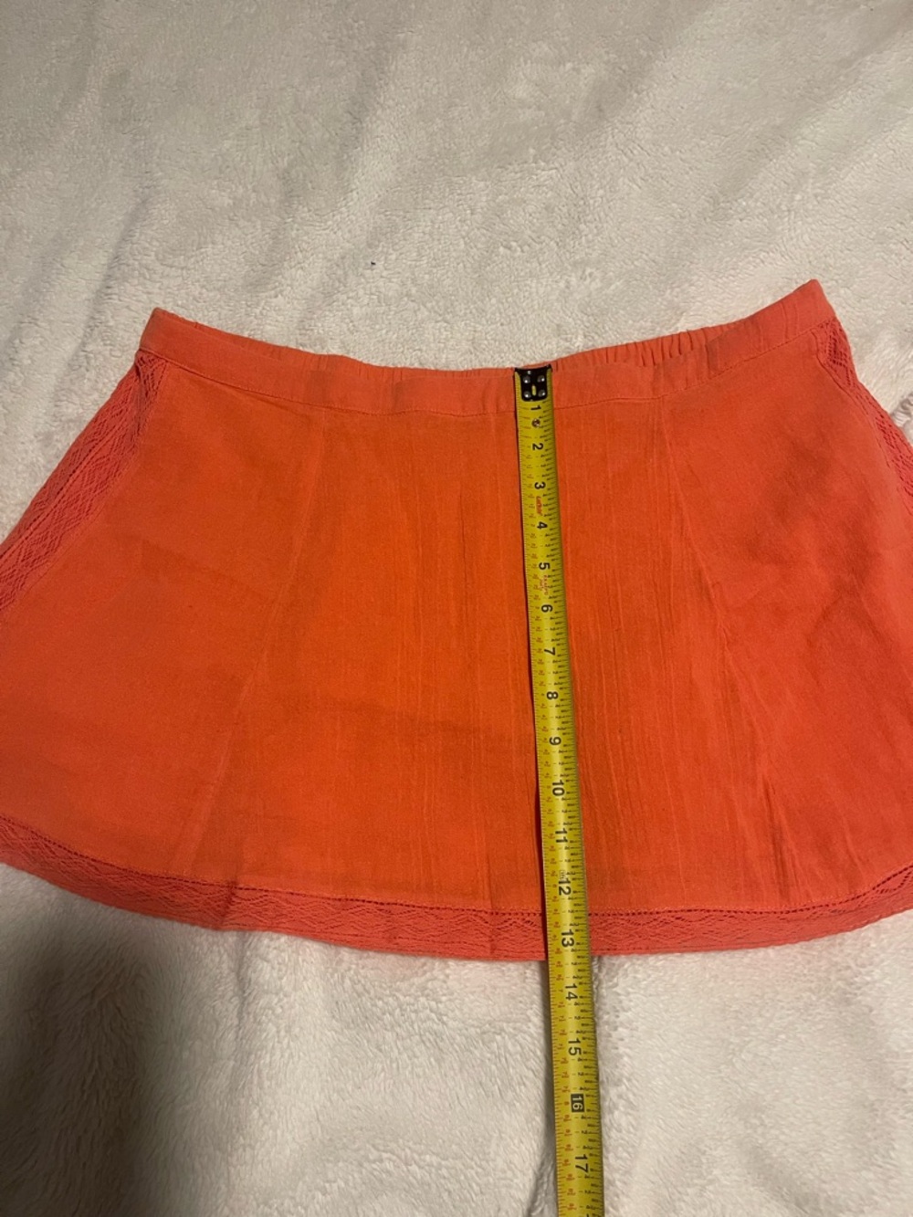 Free People Sundew Skirt Set Fusion Coral Sz L NWT - Picture 15 of 16